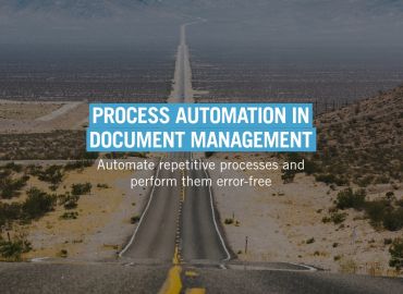 Process automation in document management